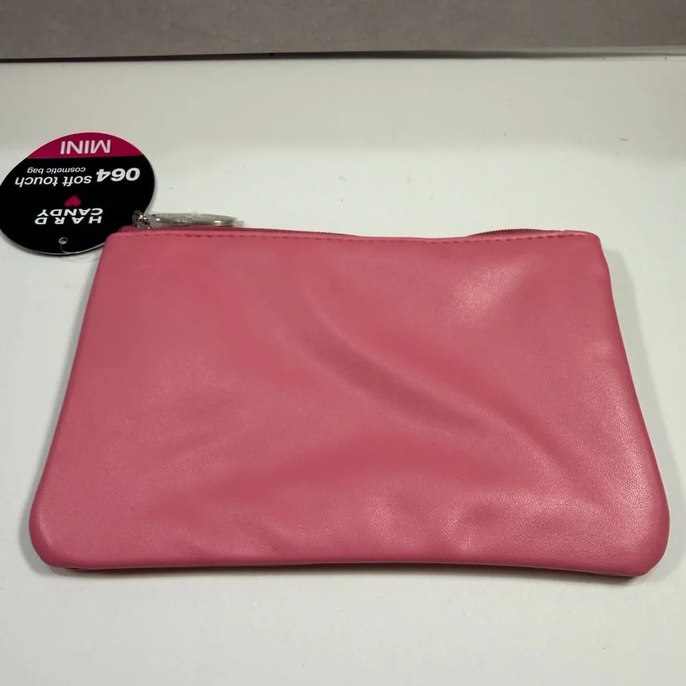 🩷5/$10 Hard Candy Pink Women's Cosmetic Pouch -